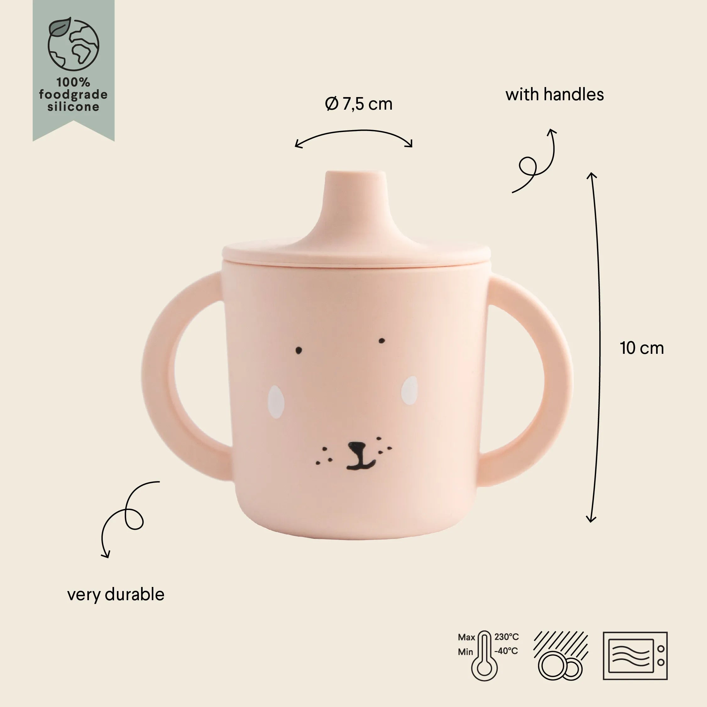 Tazza in silicone Mrs Rabbit